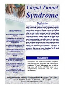 Carpal Tunnel Syndrome